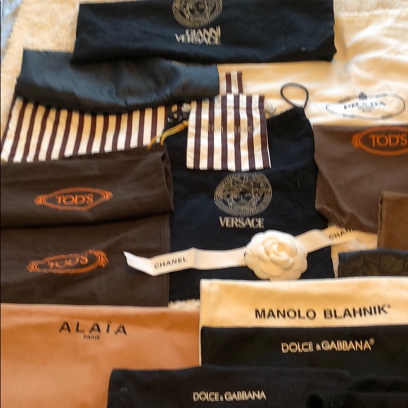 asstorted designer dust bags Handbags - Authentic Designer dust bags